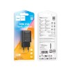 Адаптер мережевий HOCO Solid single port charger C134A |1USB, 12W/2.4A| black
