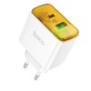 Адаптер мережевий HOCO Smart charger CS42A |1Type-C/1USB, 30W/3A, PD/QC| black