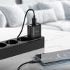 Адаптер мережевий HOCO Smart dual-port charger C141A |2USB. 2.1A/10.5W| white