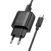 Адаптер мережевий HOCO Type-C Cable Cable Smart dual-port charger C141A |2USB. 2.1A/10.5W| black