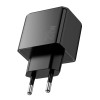 Адаптер мережевий HOCO Wish two-way charger CS16A |1Type-C/1Lightning, 20W/3A| black
