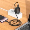 Адаптер мережевий HOCO Rico charger CS25A |1USB/1Type-C, 20W/3A| black