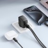 Адаптер мережевий HOCO Bright charger CS61A |1USB/1Type-C, 30W/3A| black