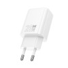 Адаптер мережевий HOCO Gentle charger N61 |1USB/1Type-C, 20W/3A, PD/QC| black