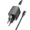 Адаптер мережевий Hoco Elogiado dual-port charger N42 (Type-C to Type-C Set) |2Type-C, 45W/3A, PD/QC| white
