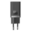 Адаптер мережевий Baseus GaN5 Pro Fast Charger |2Type-C, 40W/3A, PD/QC| black