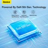 Адаптер мережевий Baseus GaN5 Pro Fast Charger |2Type-C, 40W/3A, PD/QC| black