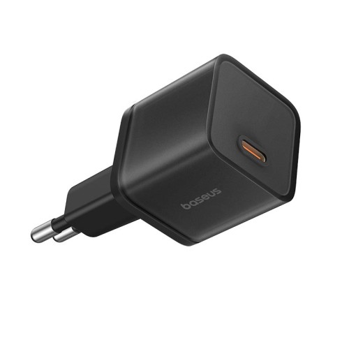 Адаптер мережевий Baseus GaN5S Fast Charger |1Type-C, 20W/3A, PD/QC| black