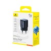 Адаптер мережевий Baseus PicoGo GaN Fast Charger |1Type-C, 45W/3A, PD/QC| black