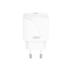 Адаптер мережевий XO Single USB-C Fast Charger L141 |20W/3A, PD/QC| white