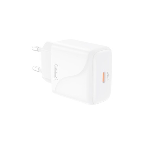 Адаптер мережевий XO Single USB-C Fast Charger L141 |20W/3A, PD/QC| white