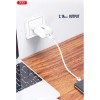 Адаптер мережевий XO Lightning Cable charger L37 |1USB, 2.1A| white