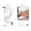 Адаптер мережевий XO Micro USB Cable charger L37 |1USB, 2.1A| white