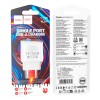 Адаптер мережевий HOCO Fighter single port charger C109A |1USB, 2.1A/10.5W| white