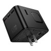 Адаптер мережевий HOCO Changer 5-port PD universal charger AC32 |2USB/3TypeC, PD/QC, 45W/3A| black