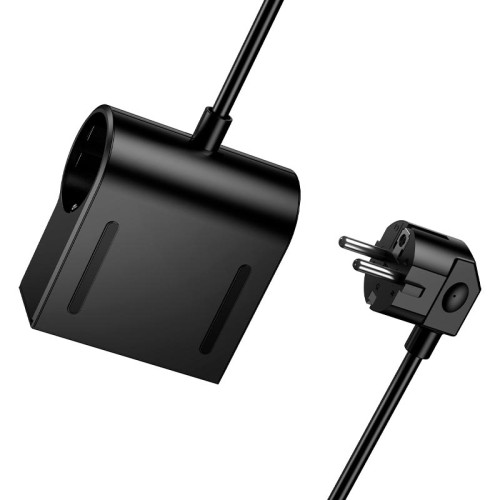 Подовжувач мережевий HOCO Win 2 position (PD70W/3C1A) desktop socket AC34 (L=1.5M) black