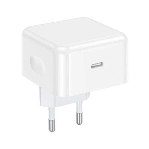 Адаптер мережевий HOCO Speed single port PD charger C161A |1Type-C, 40W/3A, PD/QC| white