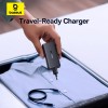 Адаптер мережевий BASEUS C to C cable  GaN6 Pro Fast Charger set |2USB/2Type-C, 100W/3A, PD/QC| black