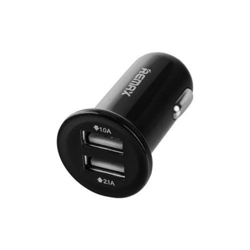 Адаптер автомобільний REMAX Mini RCC-201 |2USB, 2.1A| white