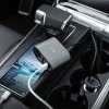 Адаптер автомобільний Hoco with LED Companheiro Front and Rear Seat Cigarette Lighter Z35A |3USB, 2.4A, 100W| black