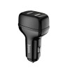 Адаптер автомобільний HOCO Leader Z36 |2USB, 2.4A| black