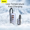 Адаптер автомобільний BASEUS Share Together PPS multi-port Fast charging car charger with cord |2USB/2Type-C, 3A/120W, QC/PD, 1.5m| (CCBT-A0G) grey