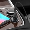 Адаптер автомобільний HOCO Micro USB Cable Mighty single port car charger Z43 |1USB, 3A, QC, 18W| black