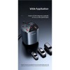 Адаптер автомобільний USAMS Dual Cigarette Lighters Digital Fast Car Charger C28 US-CC151 |2USB/1Type-C, 245W/6A, PD/QC| black