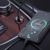 Адаптер автомобільний HOCO Type-C to Type-C Cable Smooth road car charger NZ5 |1USB/1Type-C, 30W/3A, PD/QC| black