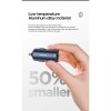 Адаптер автомобільний JOYROOM Intelligent 2-port LED Fast Car Charger C-A17 |1USB/1Type-C, 48W/3A, PD/QC| black
