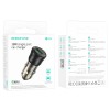 Адаптер автомобільний Borofone Noble single-port car charger BZ23 |1USB, 18W/3A, QC3.0| transparent-black