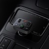 Адаптер автомобільний Baseus S-09 Lite Series Car FM Transmitter Cluster |2USB/1Type-c, PD/18W| black