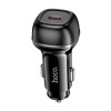 Адаптер автомобільний HOCO Rank single port car charger Z58 |1Type-C, 30W/3A, PD30W/QC| black