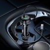 Адаптер автомобільний HOCO Rank car charger Z58B (Type-C cable set) |1Type-C, 48W/3A, PD30W/QC| black