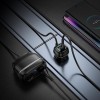 Адаптер автомобільний HOCO Rank car charger Z59A |2USB/2TypeC/1 slot 240W cigarette lighter, PD30W/QC, 96W/3A| black
