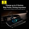 Адаптер автомобільний Baseus Tiny Star Mini Car Charger |1USB/1Type-C, 30W/3A, PD/QC| black