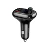 Адаптер автомобільний Baseus T Shaped Car Bluetooth MP3 Player S-13 (PPS Fast Charger Edition) black