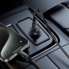 Адаптер автомобільний Borofone Fresh single port PD car charger BZ32 |1Type-C, 30W/3A, PD/QC| metal-grey