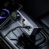 Адаптер автомобільний HOCO Smart dual cigarette lighter PD car charger Z65B |1USB/1Type-C/2DC, 240W, PD/QC| black