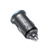 Адаптер автомобільний ACEFAST PD dual port metal car charger B15 |1Type-C/1USB, PD/QC, 65W/3A| grey