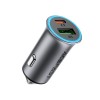 Адаптер автомобільний ACEFAST PD dual port metal car charger B16 |1Type-C/1USB, PD/QC, 95W/3A| grey