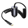 Адаптер автомобільний Baseus Tiny Star Mini Car Charger  |1Type-C, 30W/3A, PD3.0| black