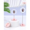 Тримач з кільцевим освітленням USAMS  Stretchable and foldable holder with fill light US-ZB120 |168cm| pink