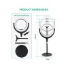 Тримач з кільцевим освітленням REMAX LIFE Desktop Selfie Spot Light RL-LT13 |360°, 50-80cm| black
