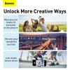 Ручний стабілізатор BASEUS Control Smartphone Handheld Folding Gimbal Stabilizer (SUYT-D0G) grey