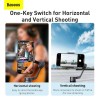 Ручний стабілізатор BASEUS Control Smartphone Handheld Folding Gimbal Stabilizer (SUYT-D0G) grey