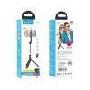 Селфі-монопод HOCO Treasure aluminum alloy fill light gimbal version live broadcast support K15 |Bluetooth| black