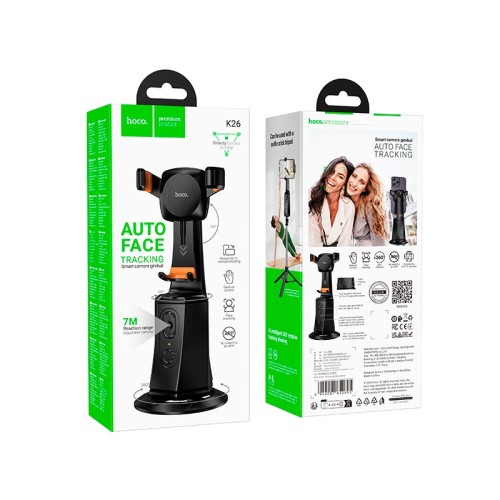 Smart Тримач HOCO Smart camera gimbal K26 |4.5-7", 7h| black