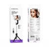 Селфі-монопод BOROFONE Cool line tripod telescopic selfie stick DBY01 |BT5.2, 70сm, 4.5-7"| black