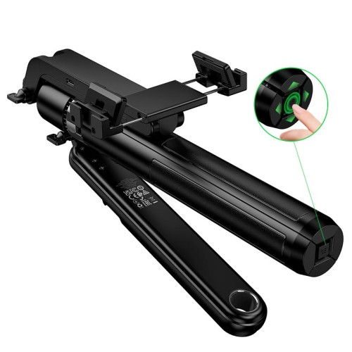 Селфі-монопод HOCO Soporte smart live broadcast holder K32 |BT5.2, 8h, 1.81m| black